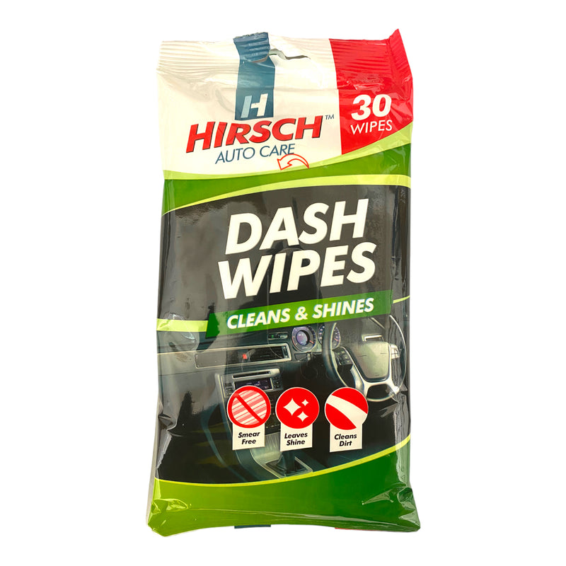 Hirsch Dash Wipes Cleans & Shines 30pk