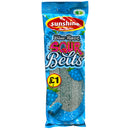 Sunshine Blue Razz Sour Belts Long Bag Sweets 160g