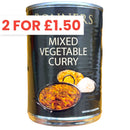 Bonners Finest Mixed Vegetable Curry 400g