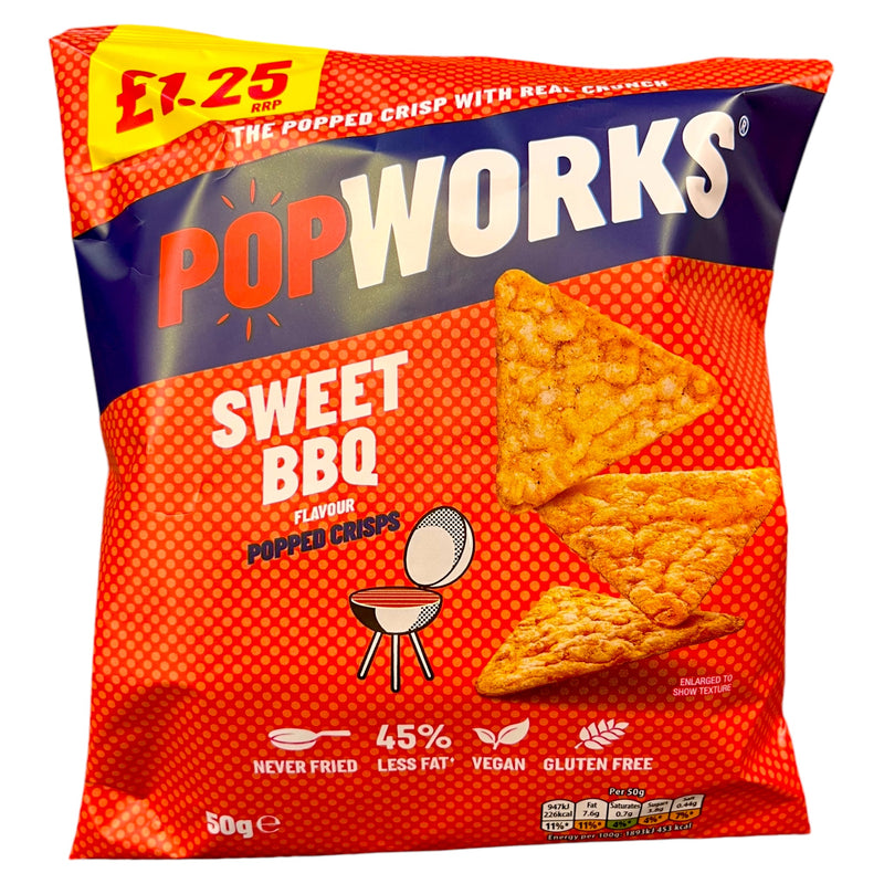 Popworks Sweet BBQ 50g