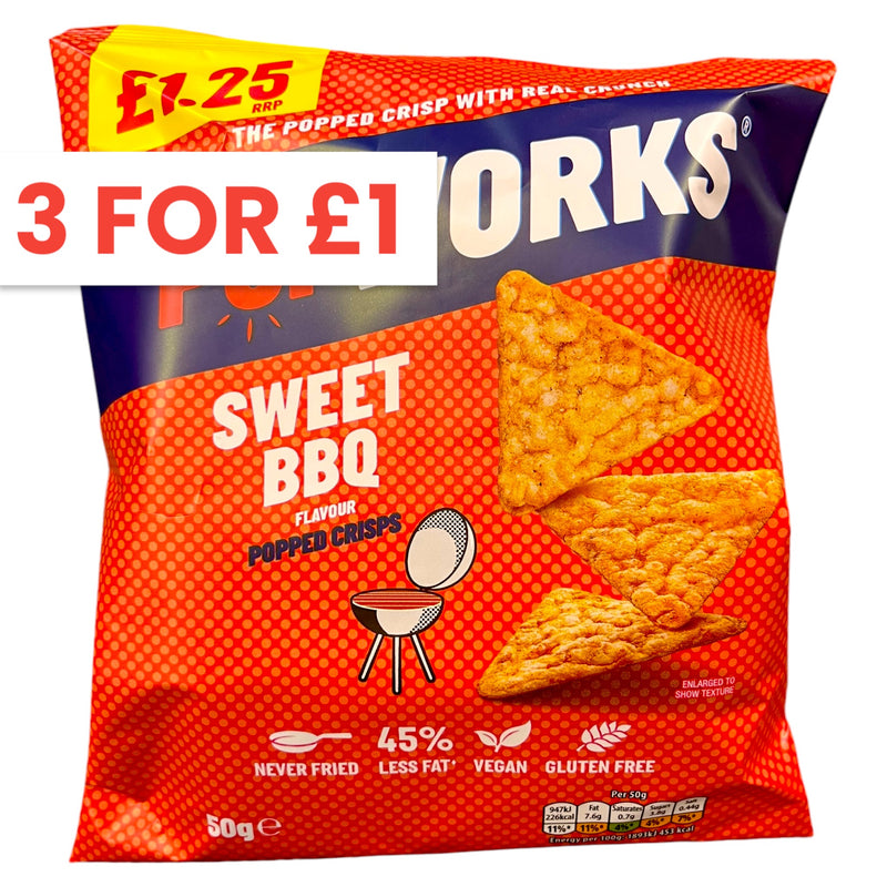 Popworks Sweet BBQ 50g