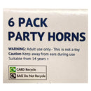 England Party Horns 6pk