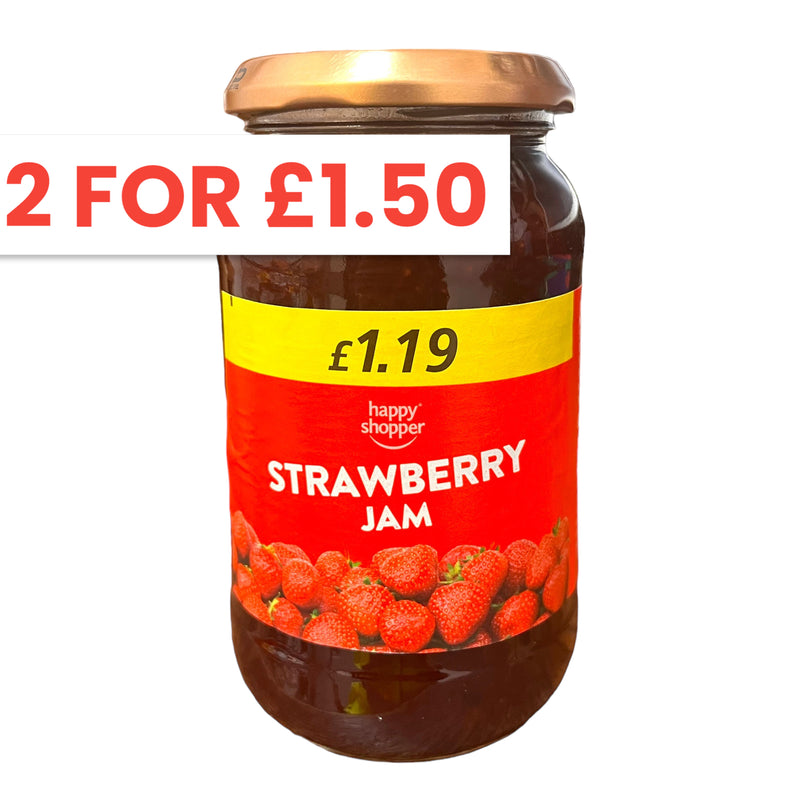 Happy Shopper Strawberry Jam 454g