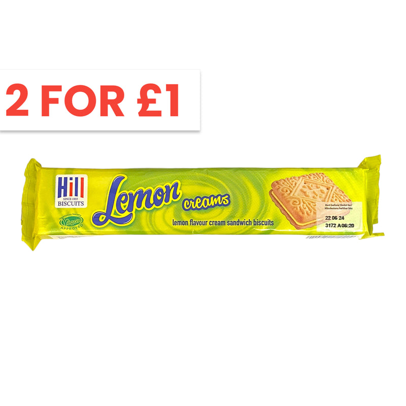Hill Biscuits Lemon Creams 150g