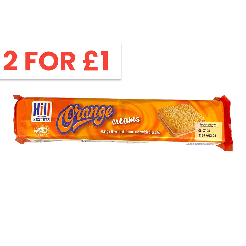 Hill Biscuits Orange Creams 150g