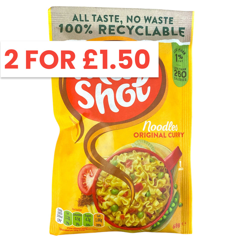 Mug Shot Noodles Original Curry 68g