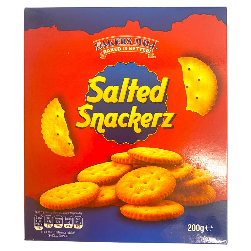 Bakers Mill Salted Snackerz 200g