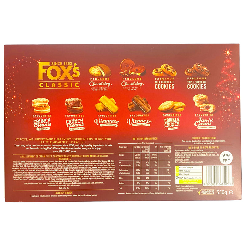 Fox’s Classic Biscuit Selection 550g