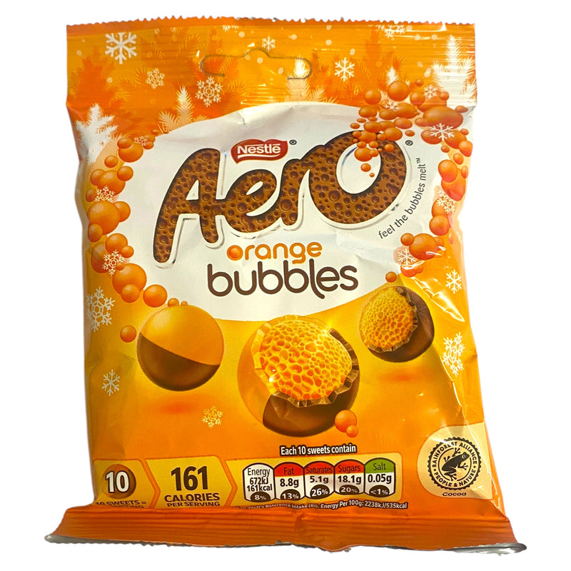 Nestle Aero Orange Bubbles 70g