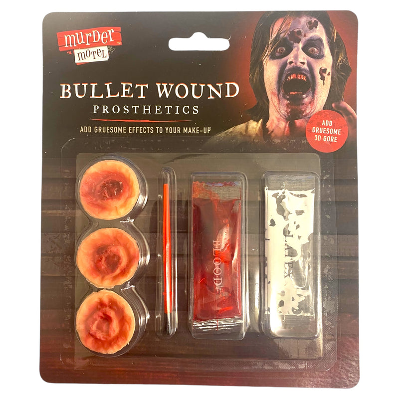 Halloween Bullet Wound Prosthetics