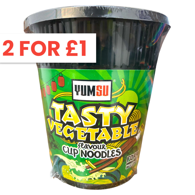 Yumsu Tasty Vegetable Cup Noodles 60g
