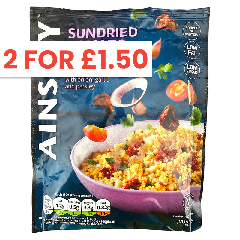 Ainsley Harriot Sundried Tomato & Garlic Couscous 100g