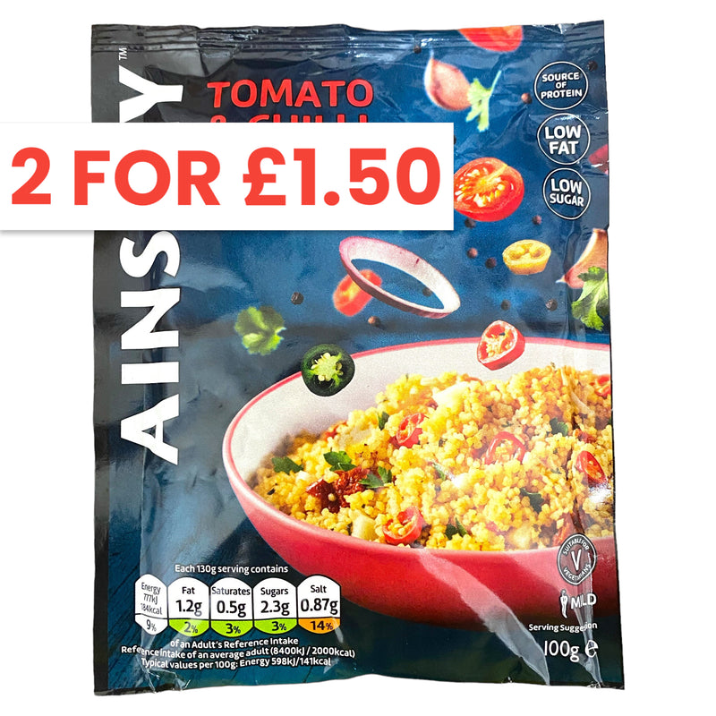 Ainsley Harriot Tomato & Chilli Couscous 100g