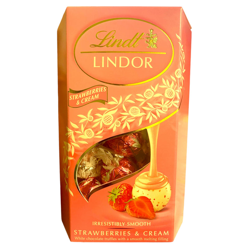 Lindt Lindor Strawberries & Cream 200g