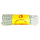 Royal Markets 100% Cotton Tea Towels x 3