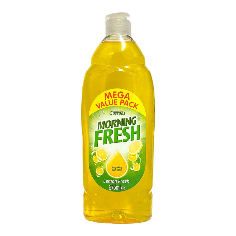 Cussons Morning Fresh Washing up Liquid Lemon 675ml