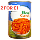 Great Value Sliced Carrots 411g