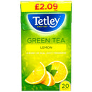 Tetley Lemon Green Tea 20pk