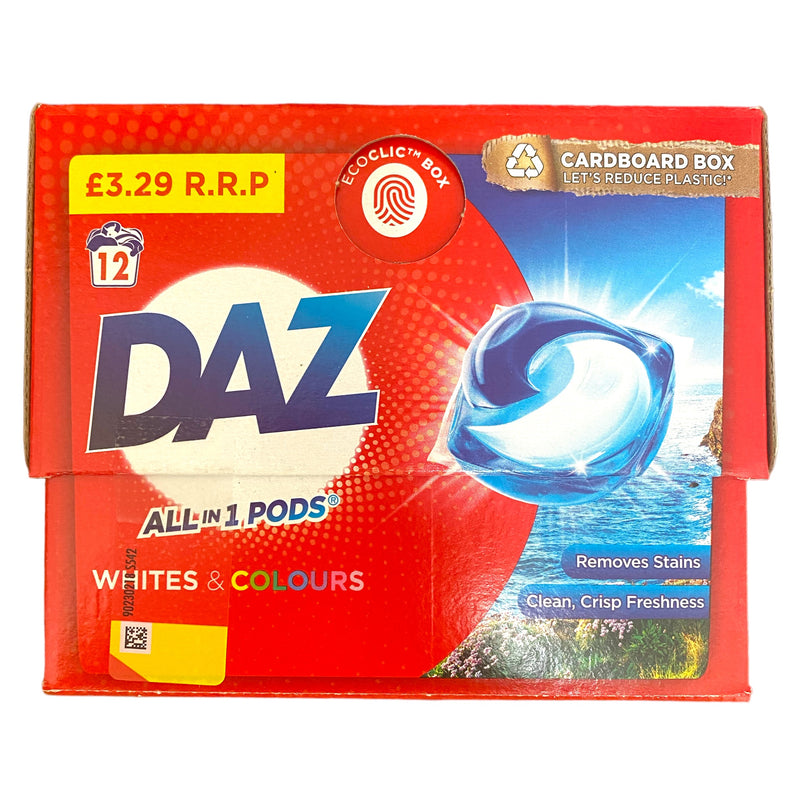 Daz All in 1 Whites & Colours 12 pods