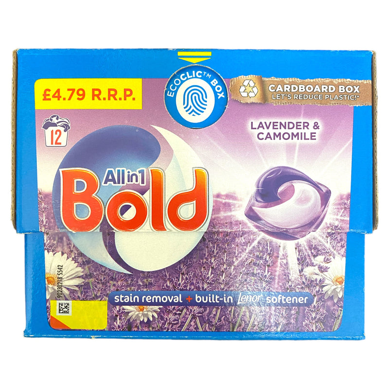 Bold All in 1 Lavender & Camomile 12 pods