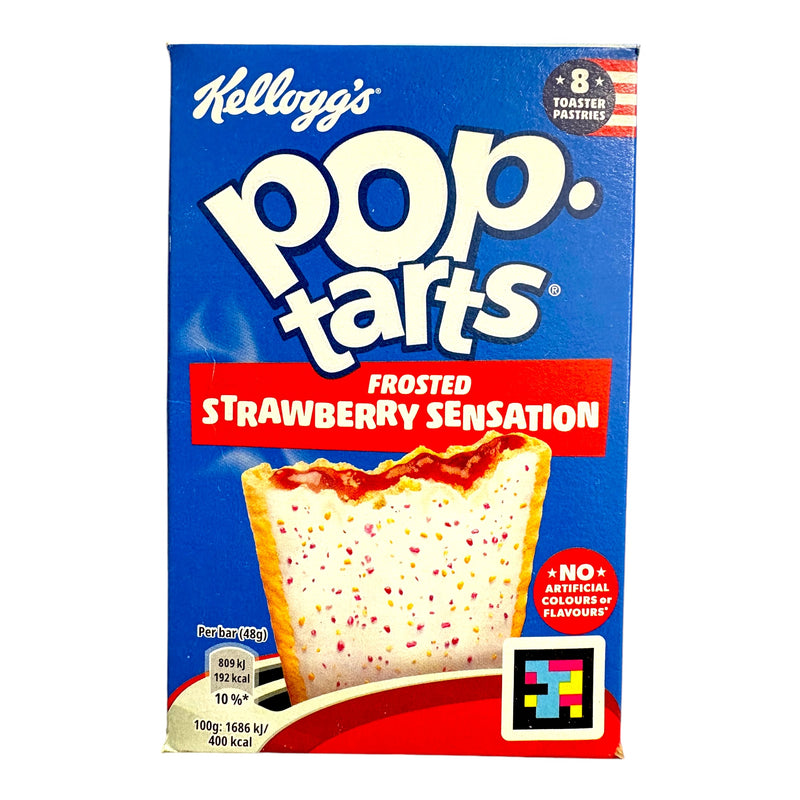 Kelloggs Pop Tarts Frosted Strawberry Sensation 8pk