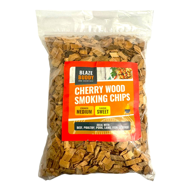 Blaze Buddy Cherry Medium Wood Smoking Chips 200g