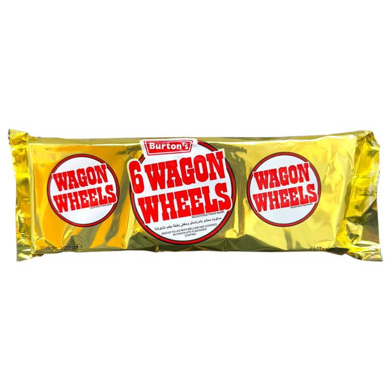 Burtons Wagon Wheels 6pk