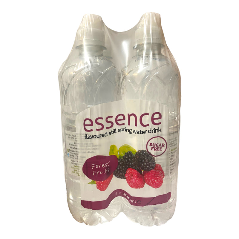 Essence Forest Fruits Spring Water 4 x 500ml