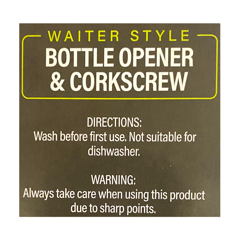 Keep it Handy Bottle Opener & Corkscrew