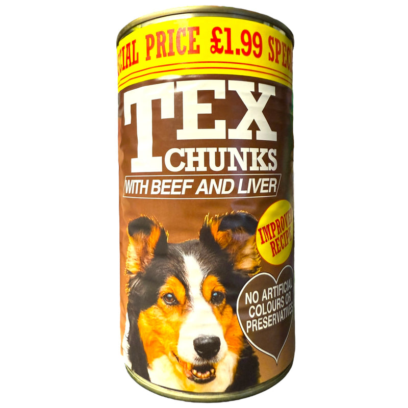 Tex Chunks With Beef 1.2kg