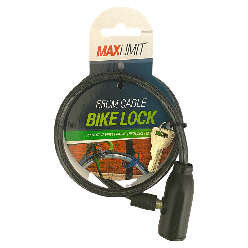MaxLimit Bike Lock 65cm Cable