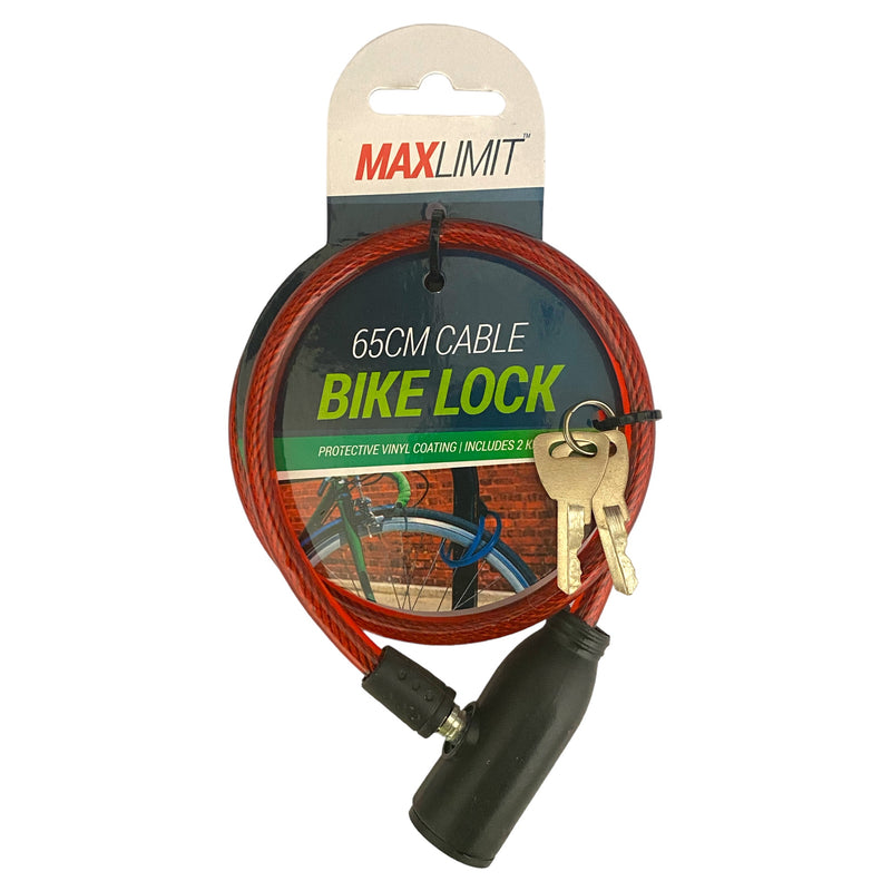 MaxLimit Bike Lock 65cm Cable