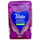Tilda Brown Basmati Rice 500g