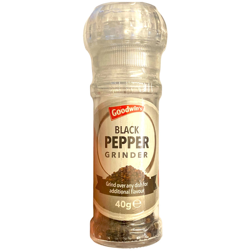 Goodwins Black Pepper Grinder 40g