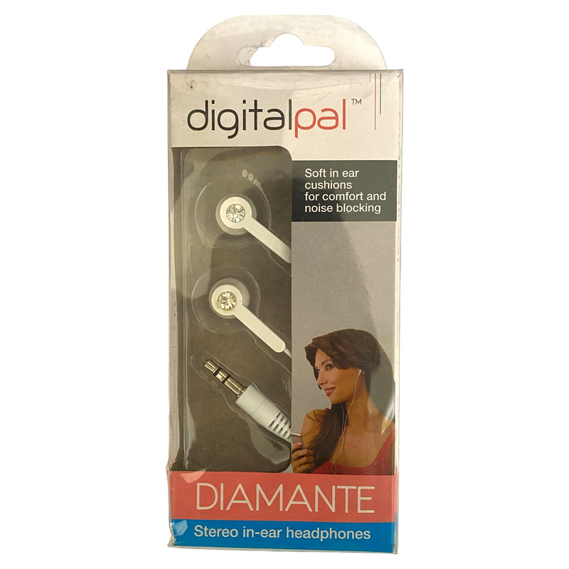 DigitalPal Ultra Bass In-Ear Headphones Diamante