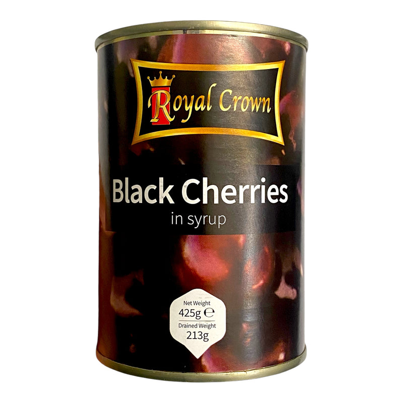 Royal Crown Black Cherries in Syrup 425g