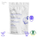 Twenty Two Organic Lions Mane Supplement 60 Capsules