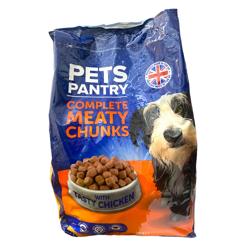 Pets Pantry Complete Meaty Chunks Chicken 2kg