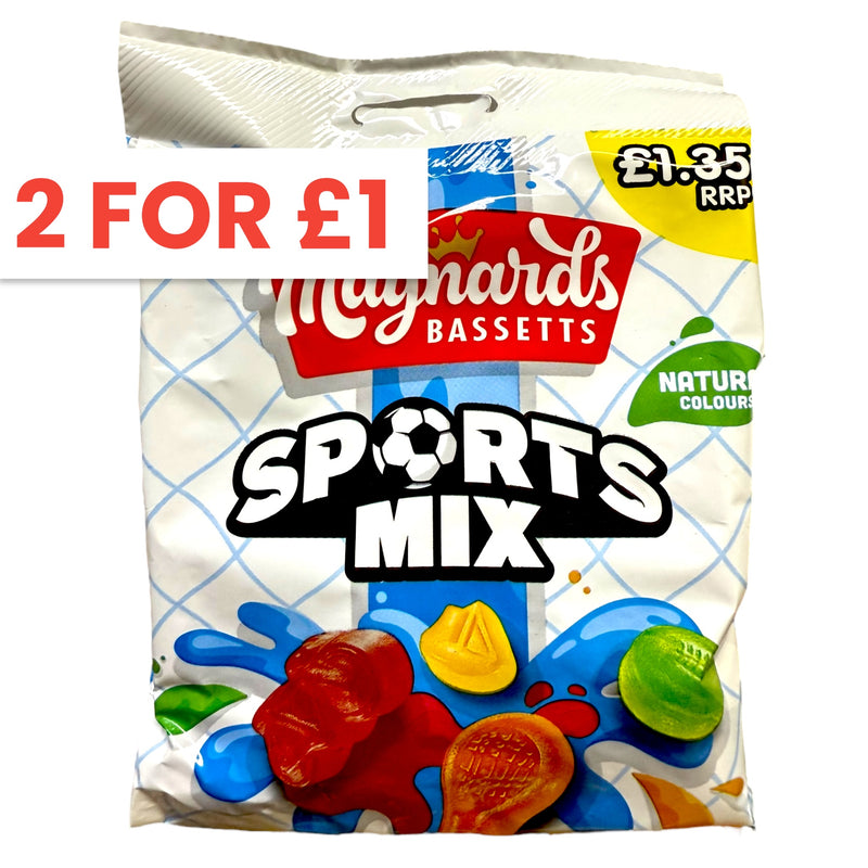 Maynards Bassetts Sports Mix 130g