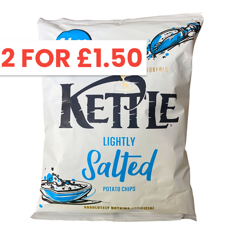 Kettle Hand Cooked Lightly Salted 80g