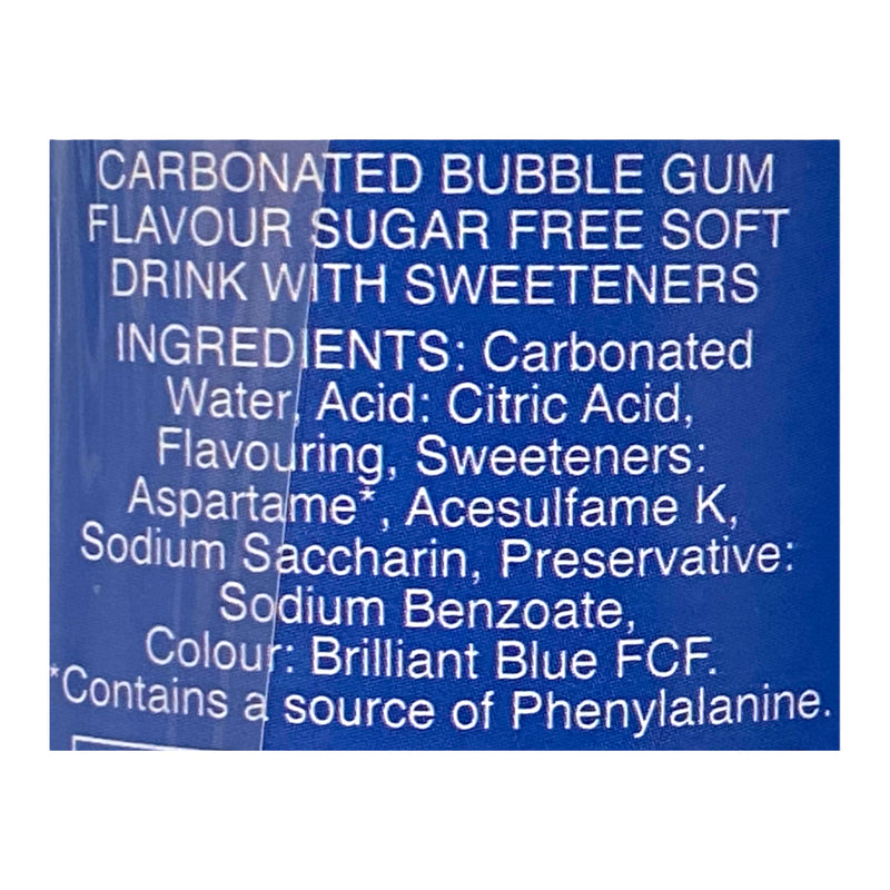 Zodiac Mini Pops Bubble Gum 6 x 330ml
