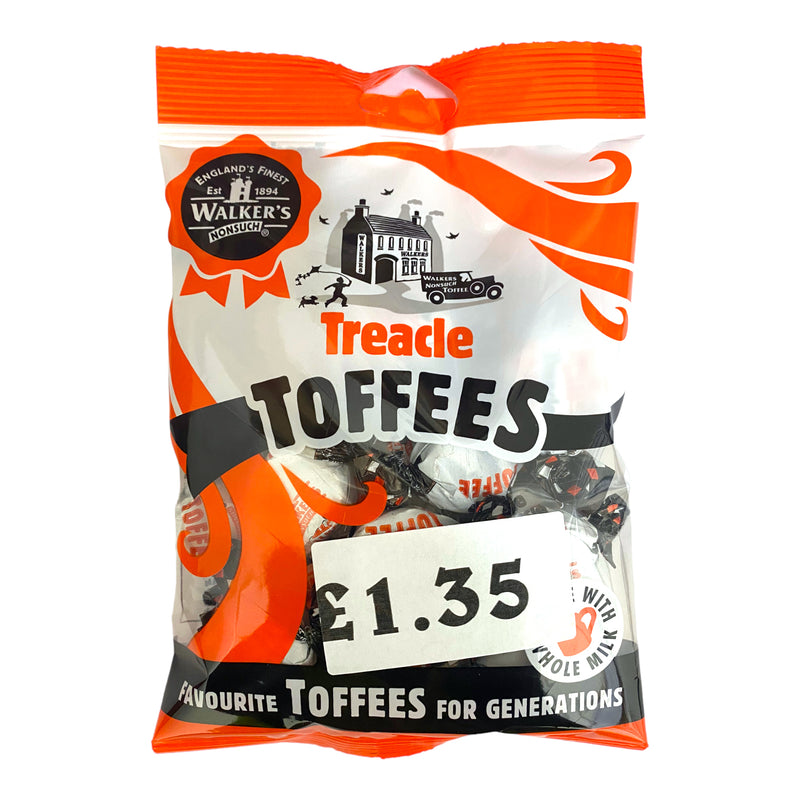 Walkers Treacle Toffees 150g