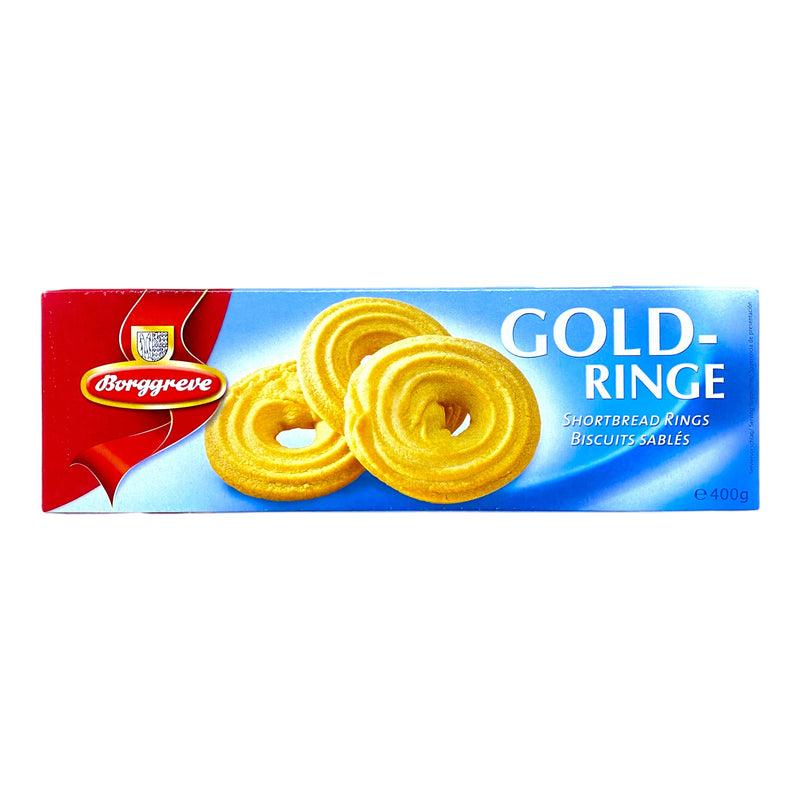 Borggreve Gold-Ringe Shortbread Rings 400g