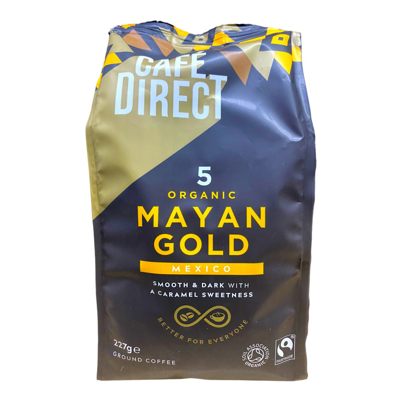 Cafe Direct Mayan Gold Ground Coffee 227g