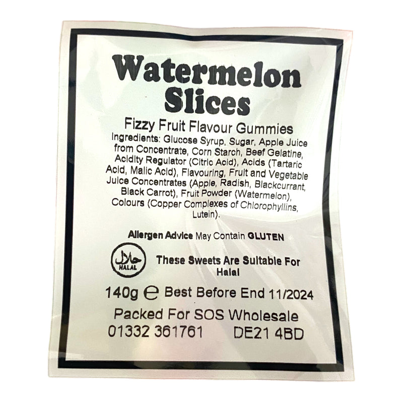 Watermelon Slices Sweets 140g