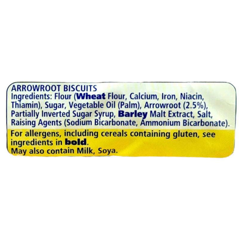 McVities Thin Arrowroot Biscuits 200g
