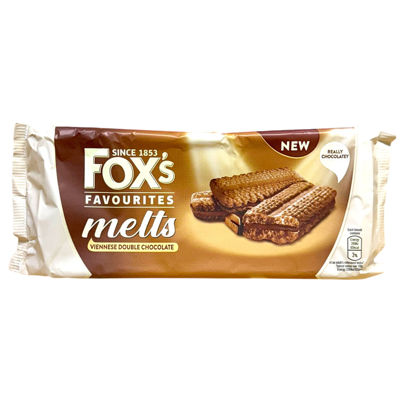 Fox’s Melts Viennese Double Chocolate 120g