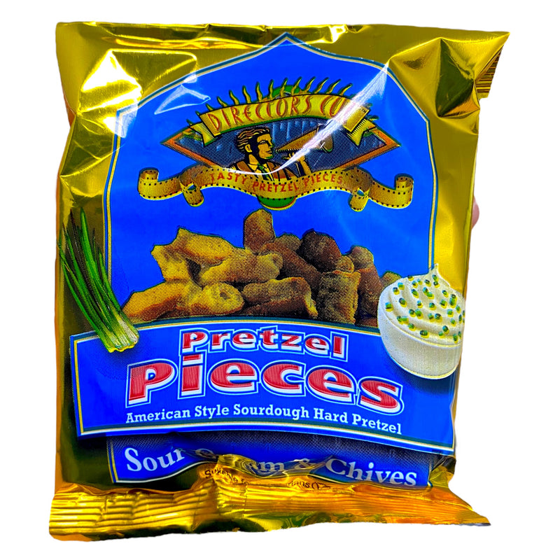 Directors Cut Pretzel Pieces Sour Cream & Chives 50g