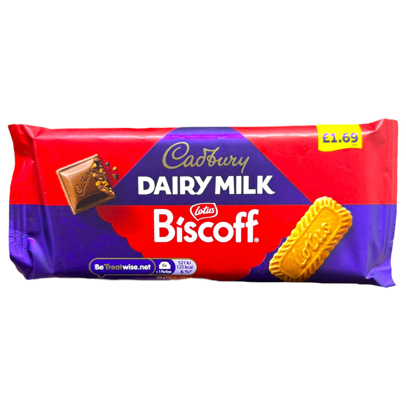 Cadbury Dairy Milk Biscoff 95g