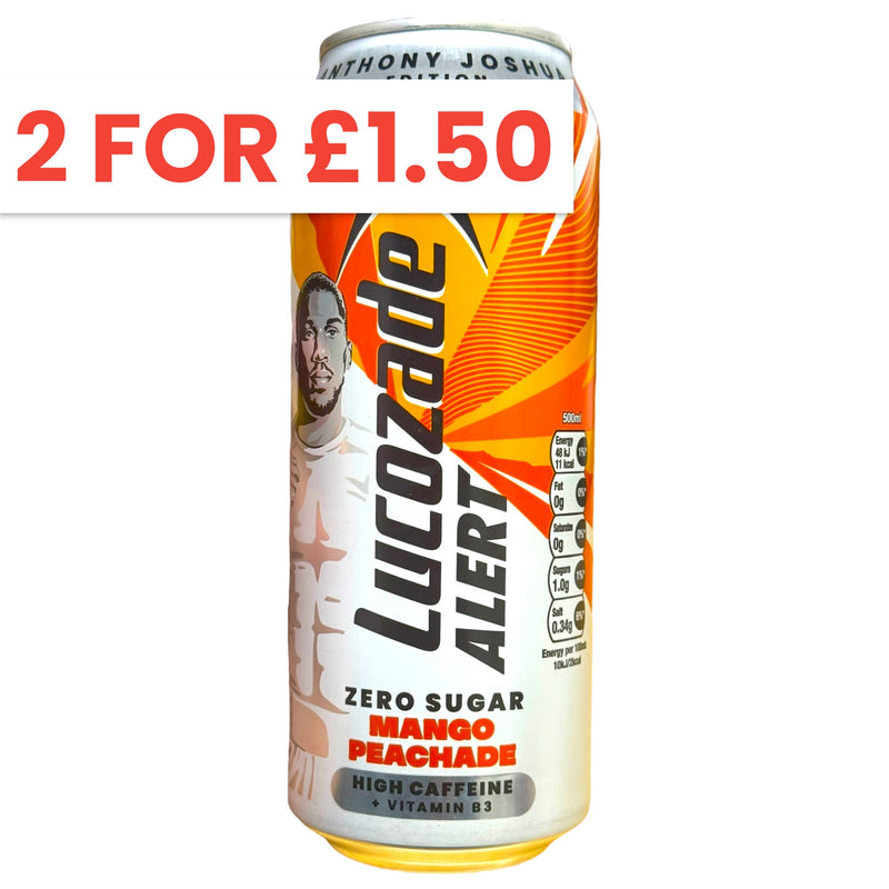 Lucozade Alert Mango Peachade 500ml